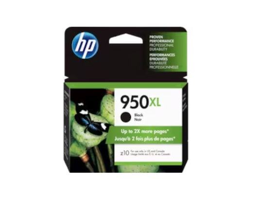 HP 950XL High Yield Black Original Ink Cartridge, CN045AN#140