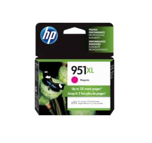 HP 951XL High Yield Magenta Original Ink Cartridge, CN047AN#140